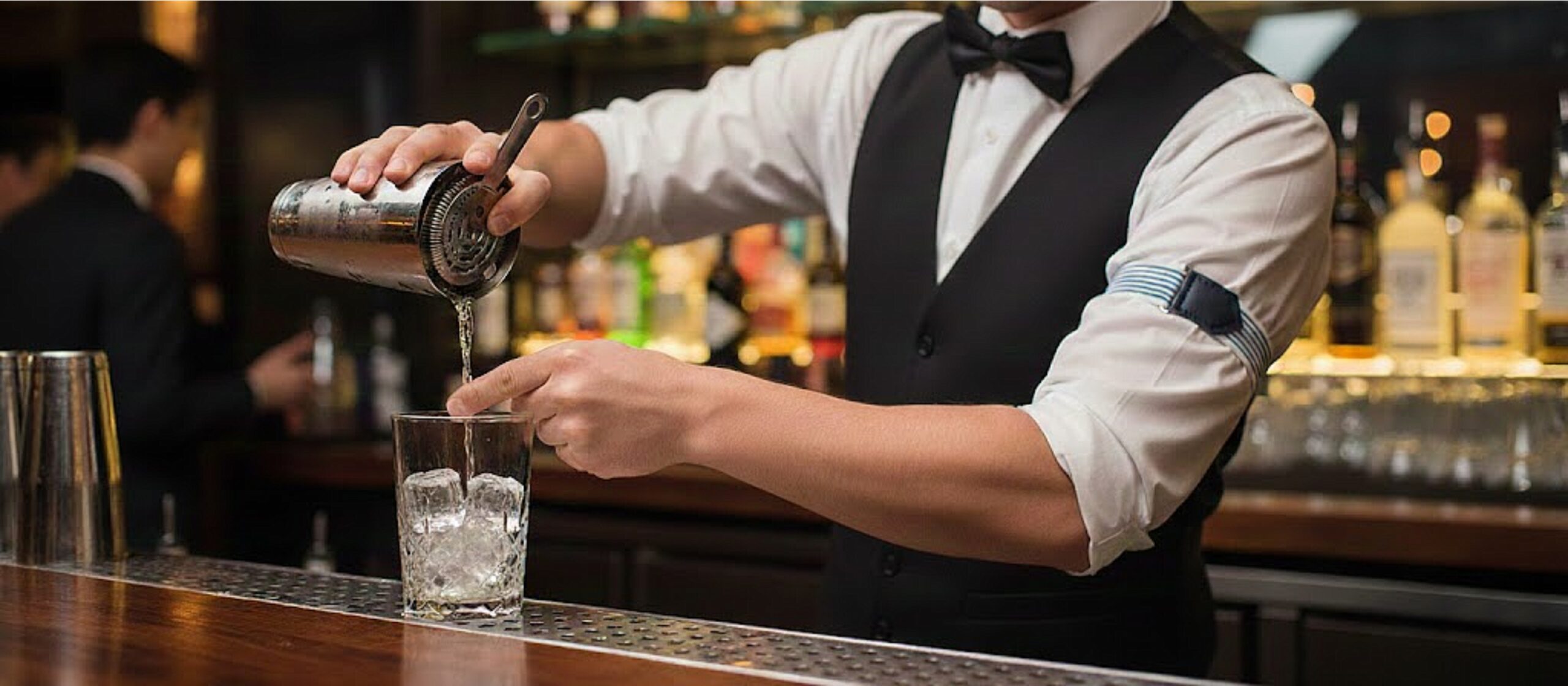 Περιβραχιόνια Ελαστικά με Δέρμα Γαλάζιες Ρίγες - Image 2