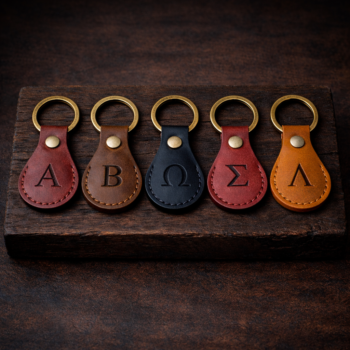 Δερμάτινο Μπρελόκ με Χάραξη Όνομα