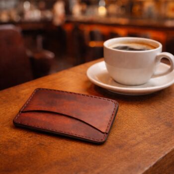 Πορτοφόλι Δερμάτινο Χειροποίητο για Κάρτες και Χαρτονομίσματα
